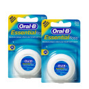 Набор из 2 зубных нитей Oral-B Essental floss waxed, 50 м