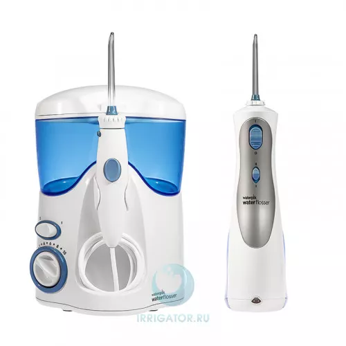 Waterpik wp-100 Ultra e2 + Waterpik wp-450 купить в интернет-магазине Ирригатор.ру